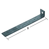 Betonflachstahlanker 40 x 300 x 40 x 2